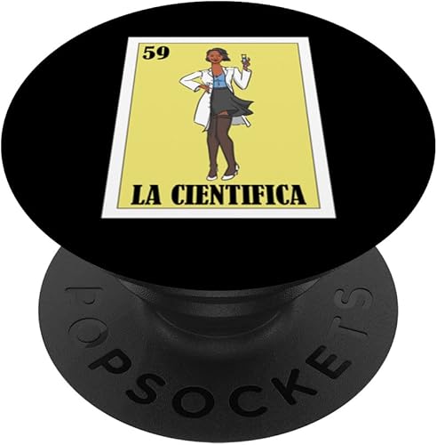 Funny Mexican Design for Scientists - La Cientifica PopSockets Swappable PopGrip