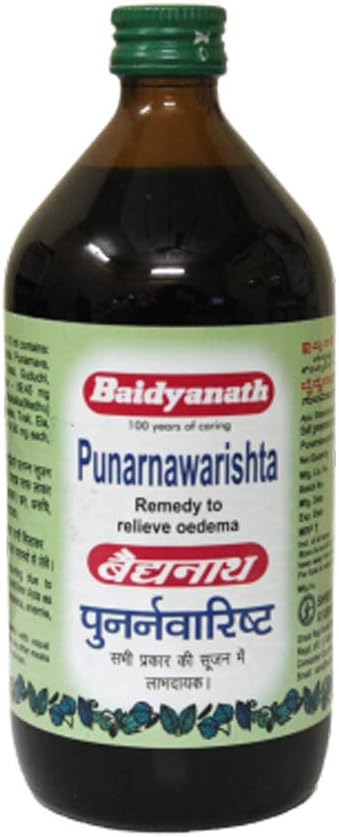 Baidyanath Asli Ayurved Punarnavarishta Remedy To Relieve Oedema - 450 Ml