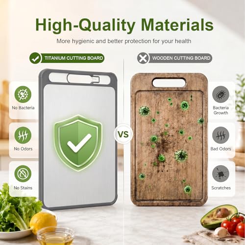Titanium Cutting Board for Kitchen - Image 4
