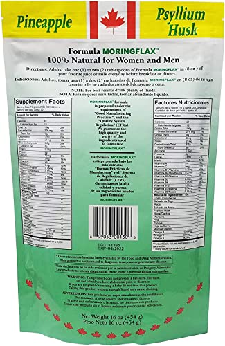 Moringflax Canadian Flax Seed 16 Oz Powder #TOP1