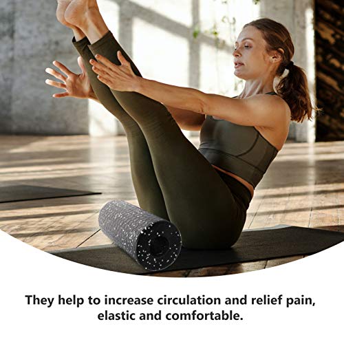 Rolo Rolo de Yoga para Músculos da Besportble, Rolos Salpicados para Exercícios Musculares Profundos