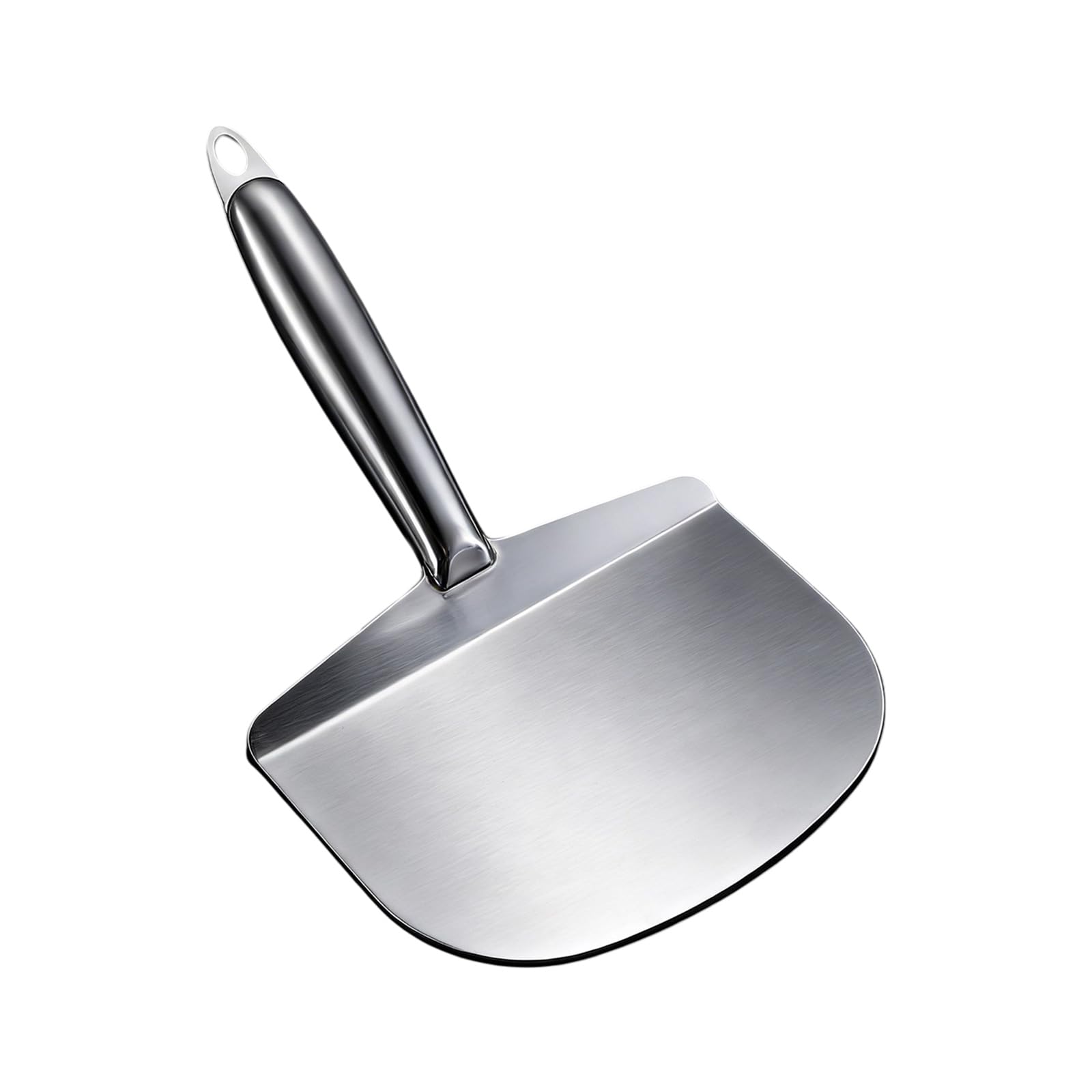 Kaeltsyn Curved Type Stainless Steel Trowel Putty Scraper For Plastering Concrete Work And Home Improvement Tasks Paint Easily Steel Putty Cutter Collector Tool Wall Spatula For Plastering