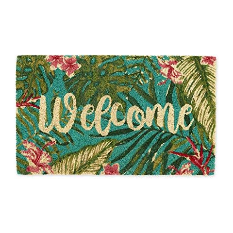 DII Tropical Natural Coir Doormat 17x29 Cover