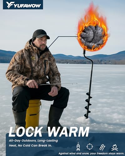 Image of Yufawow Men's Ski Jacket Waterproof Warm Snowboard Jacket Insulated Winter Coat for Outdoor Cold Weather Sports Work
