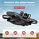 Bocguy 2 Lens Bumper Gimbal Stoßstange, Stoßstangenschutz für DJI Avata 2 Zubehör, Aluminium Linsenschutz Gimbal Schutzbügel für DJI Avata 2 FPV Drone Zubehör, Rot