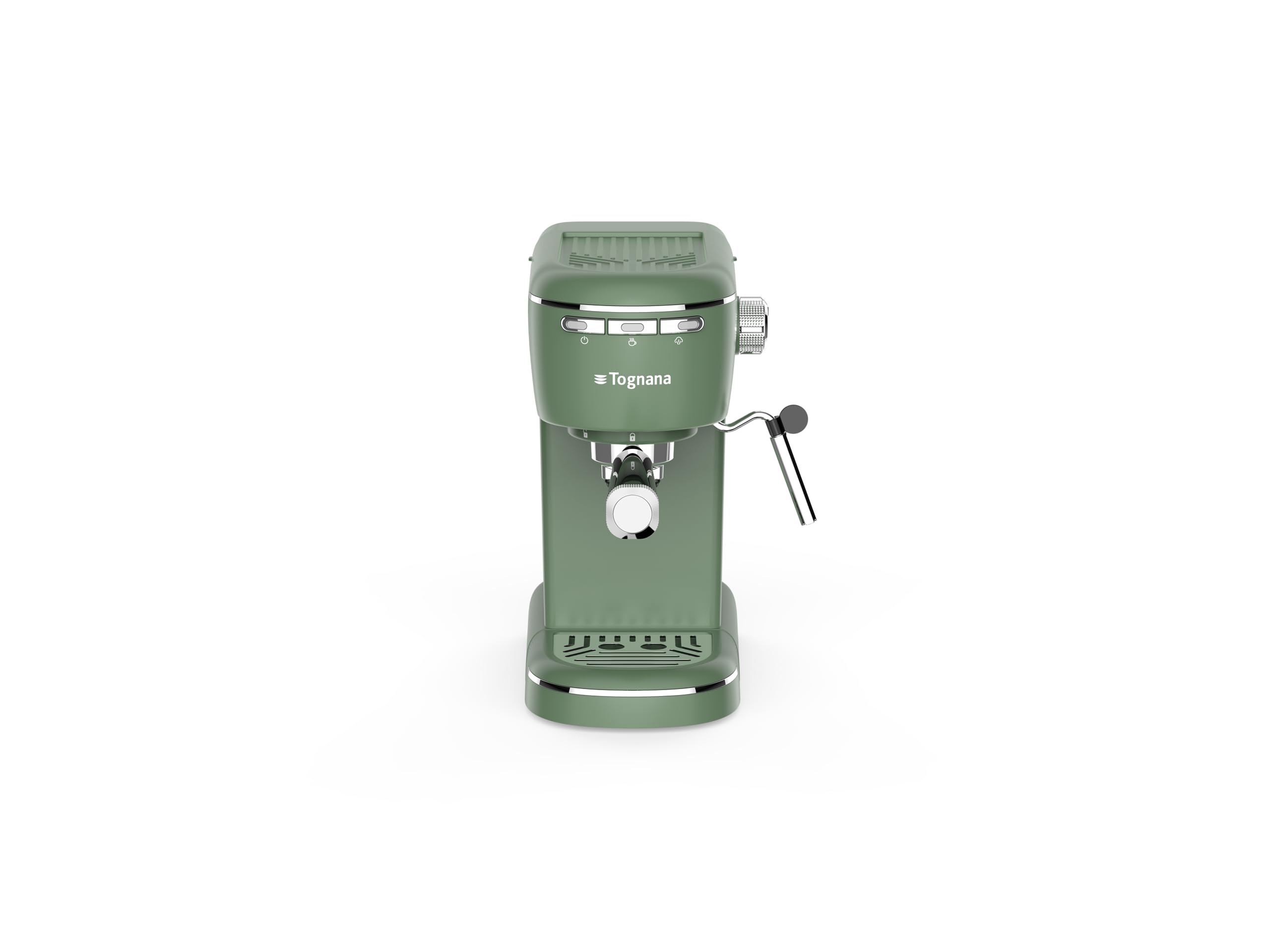 Machine à Espresso Automatique Tognana Iridea - 1,2 Litre, Couleur Vert Sauge - Café Facile Et élégant