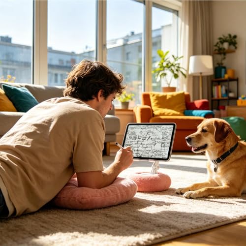 Support de tablette réglable fini les écrans instables en voyage - 2