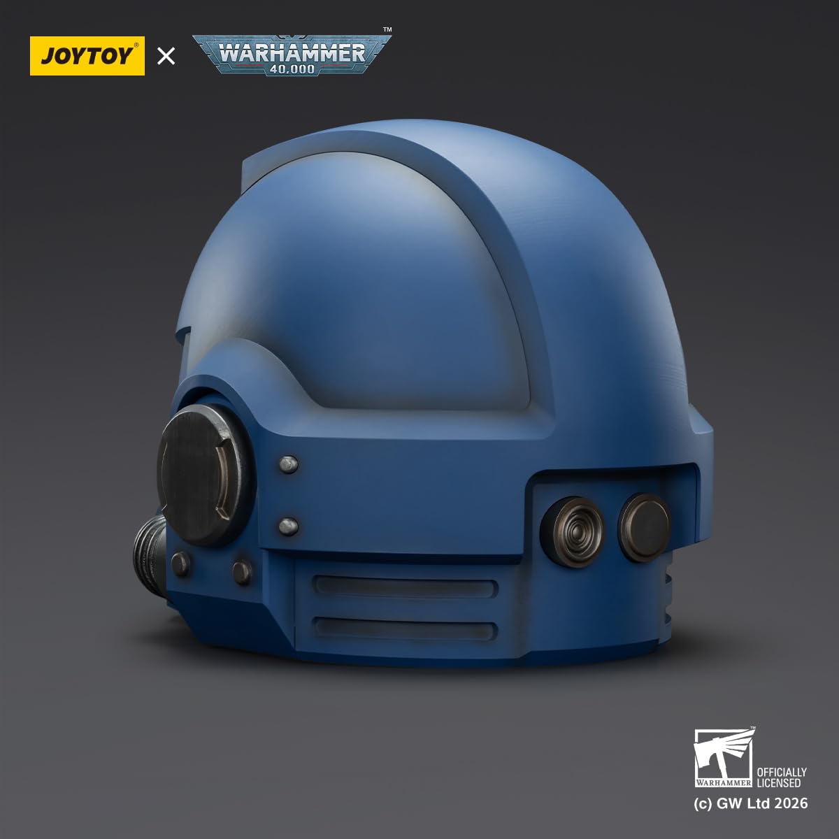TOYVERSE JOYTOY kask motocyklowy typu supermarines Captain MkX | 1:1 przenośna replika regulowana wyściółka wewnętrzna lakierowanie kapitelowe dekoracja rekwizyt Cosplay od 15 lat