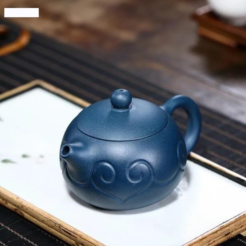 Teiera Teiera Cinese in Argilla Viola, caffettiera, teiera Portatile Fatta a Mano da Viaggio, Accessori for Il tè for la casa, teiera for tè Sfuso 250ML Teiere