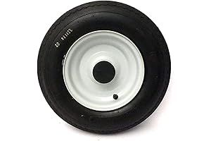 1" Bearing Log Splitter Wheel with 4.80-8 Tire