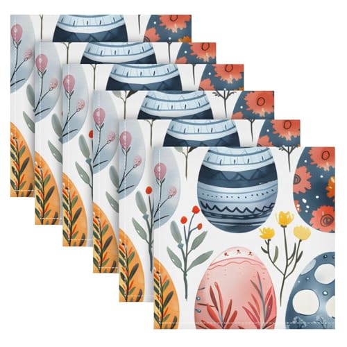 Set de 6 Servilletas de Tela de Poliéster 20x20 pulgadas miniatura 2