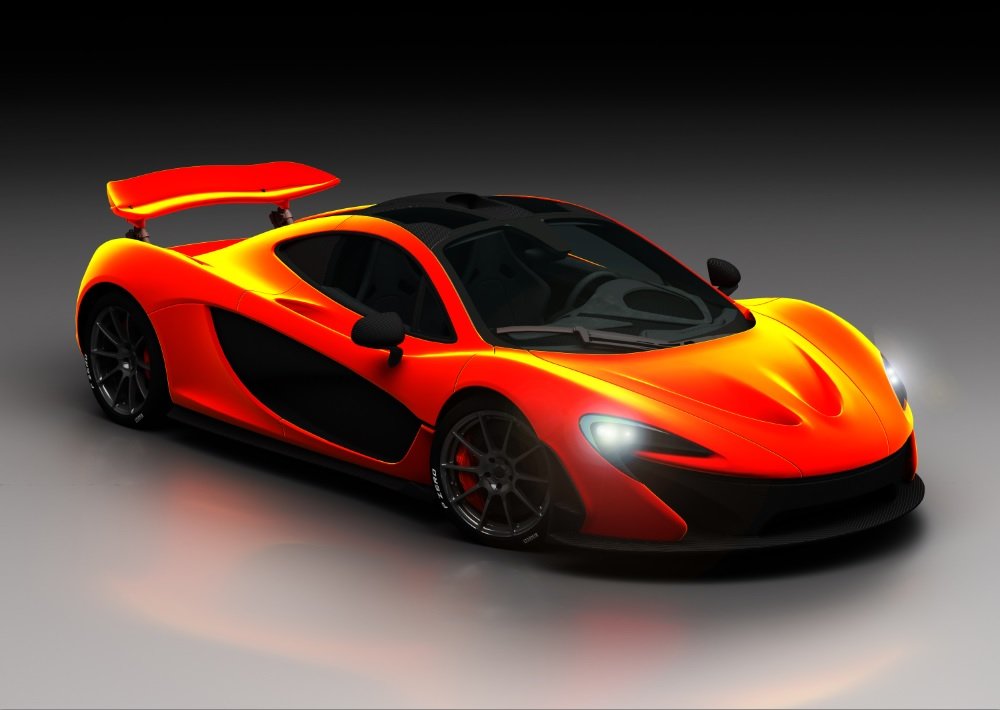 McLaren P1 Poster Print A3 420x297mm MC35A3