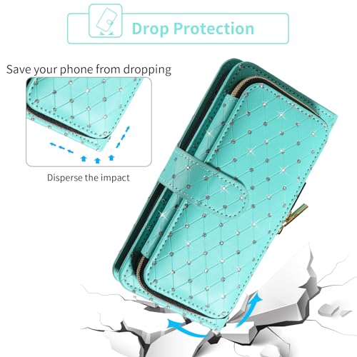Coque Samsung Galaxy A54 Asuwish ZSZXLLB US Vert protection rigide - 7