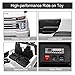 LUIBAS 24V 4WD Kids Ride on Car for Big Kid, Battery Powered Licensed Chevrolet Silverado HD, UTV Truck, Outdoor, Grass, Mud, Slope, 2 Seater Ride On Toy with Remote Control for Boys Girls, White