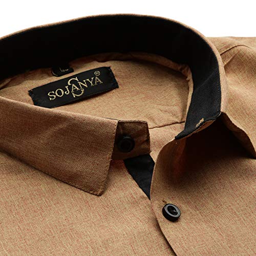 Image of SOJANYA (Since 1958, Men's Cotton Casual Shirt