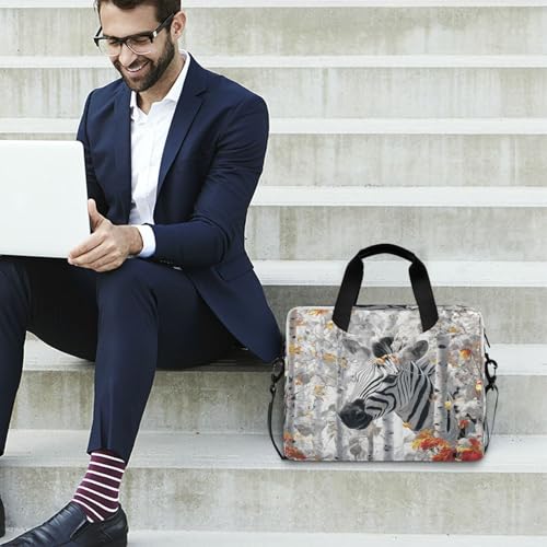 Maletín portátil para laptop con correa ajustable 15.6 pulgadas miniatura 3
