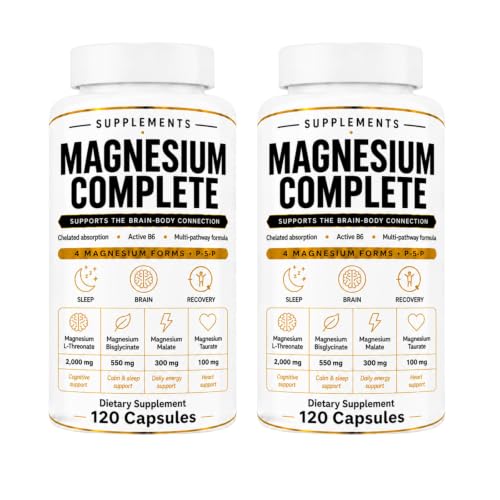 Magnesium Complete Magnesium Complex 120 Count (2pcs)