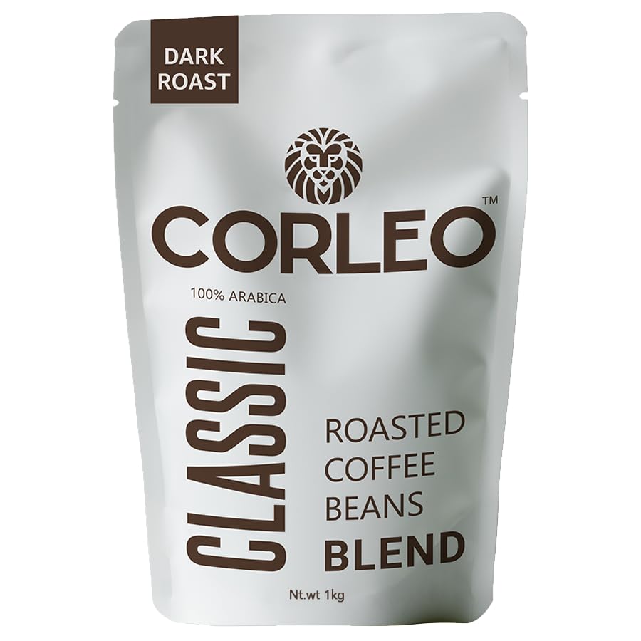 1Kg|Dark Roast Coffee Beans |Arabica|Freshly Roasted Coffee Beans Packet|Whole|Ethically Sourced
