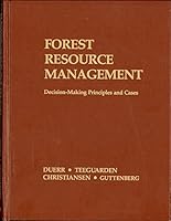 Forest resource management: Decision-making principles and cases 0721632238 Book Cover