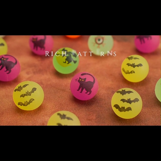 60 Balles Rebondissantes Lumineuses Halloween – 25 Mm – Caoutchouc – Pour Fête, Décoration, Jeu - 9