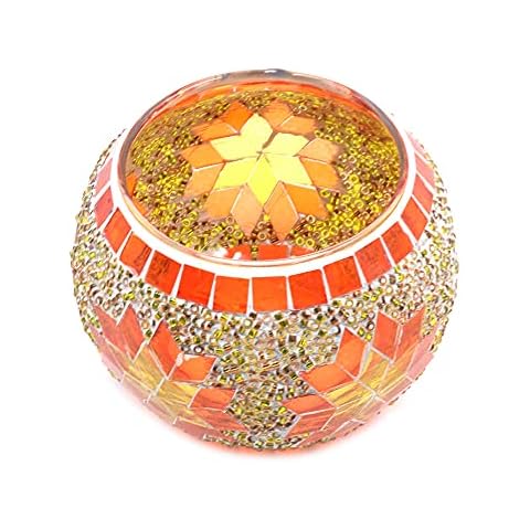 ANCLLO Handmade Snowflake Tealight Holders Cover