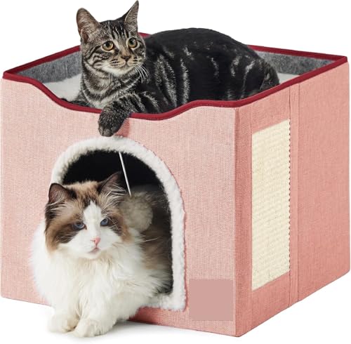 Artificial pet mat The Warm Pet Cat House Is Equipped With Plush Ball Hangers And Grippers That Can Be Folded, As Well As Artificial Pet Beds, Suitable For Indoor Pet Cats Suitable for indoor pets(Sin
