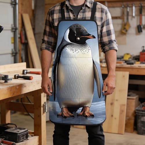 Delantal de trabajo Penguin con bolsillos ajustables miniatura 5