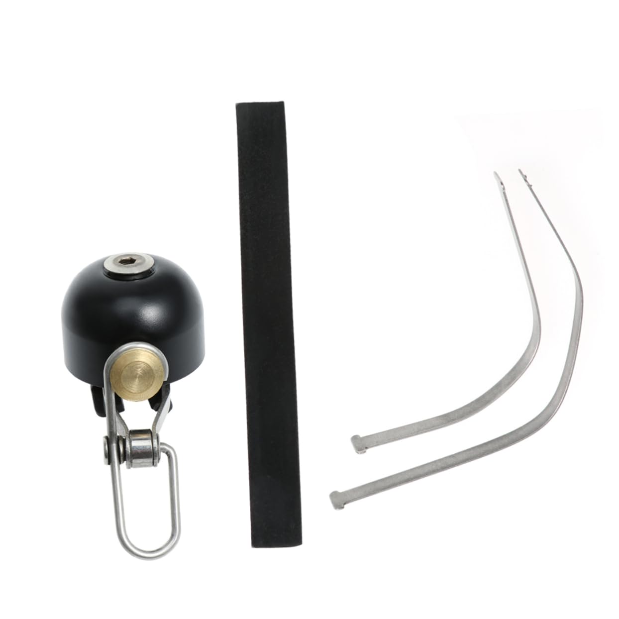 YARNOW Retro Bike Bell Loud Sound Ding Horn for Handlebar for Mountain and Road Biking Fit Easy Installation Black