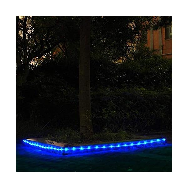 Iwinna Solar Lichterkette Aussen, 100 LEDs 39ft/12M Lichterkette Außen Wasserdicht KupferDraht 8 Modus Solarlichterkette… – Bild 7