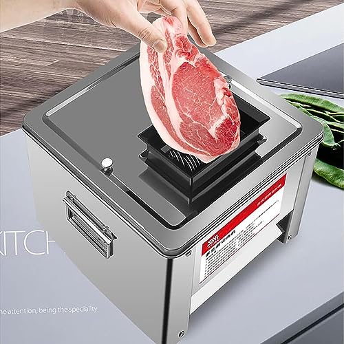 Cortadora y Trituradora de Carne Eléctrica de Acero Inoxidable miniatura 2