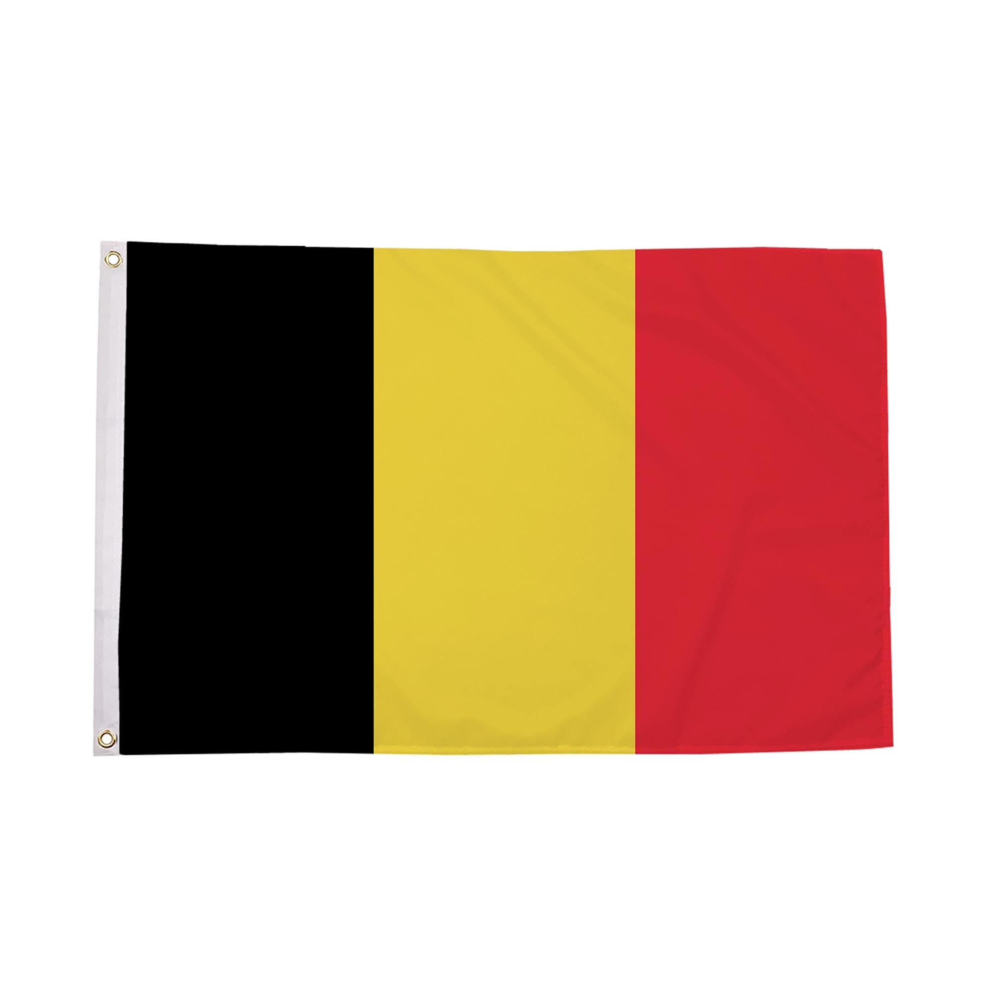 Flagtex Belgium Flag Large 8ft x 5ft (240cm x 150cm) - Giant Belgian National Flag for Outdoor Display, Weather Resistant European Country Banner, International Events
