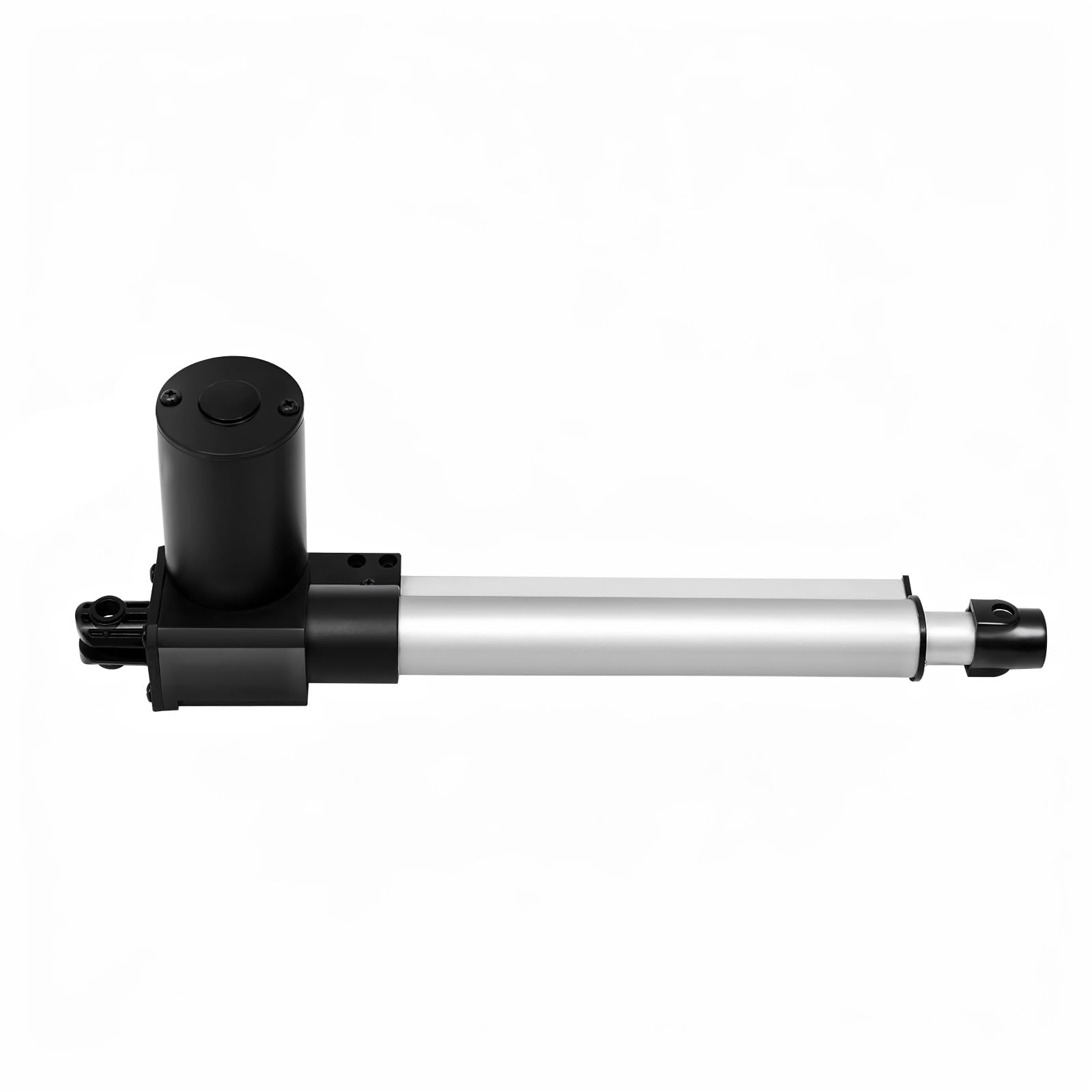 Elektrischer Linearantrieb 24V, 6000N, 230mm Hub, IP44 – für TV-Lift | Flüsterleiser Betrieb ≤50 dB selbsthemmend Aluminium/POM korrosionsbeständig inkl. Adapter+Montageset 2,5 kg Plug&Play