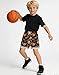 Cozople Boys Athletic Shorts Fashion Basketball Shorts with Side Pockets Size 8 Breathable Mesh Shorts for Running