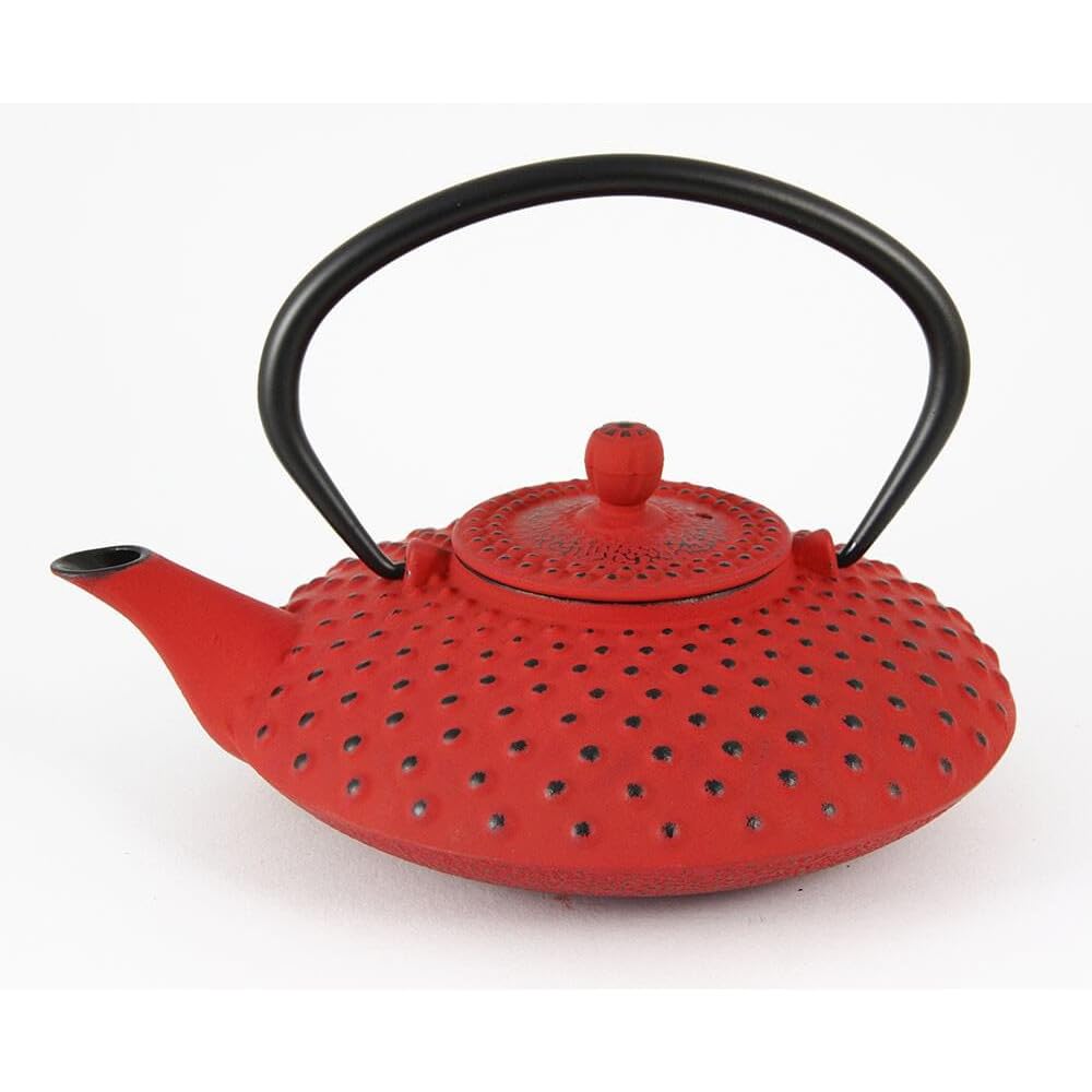 Tetera Hierro Fundido Vintage rojo – rojo – 1.2L, rojo, 1.2l