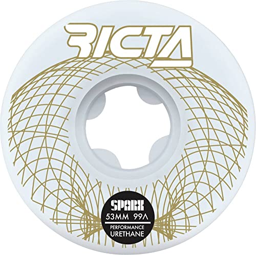 Ricta Wireframe Sparx 99a - Ruedas para monopatín, 53 mm, 99a