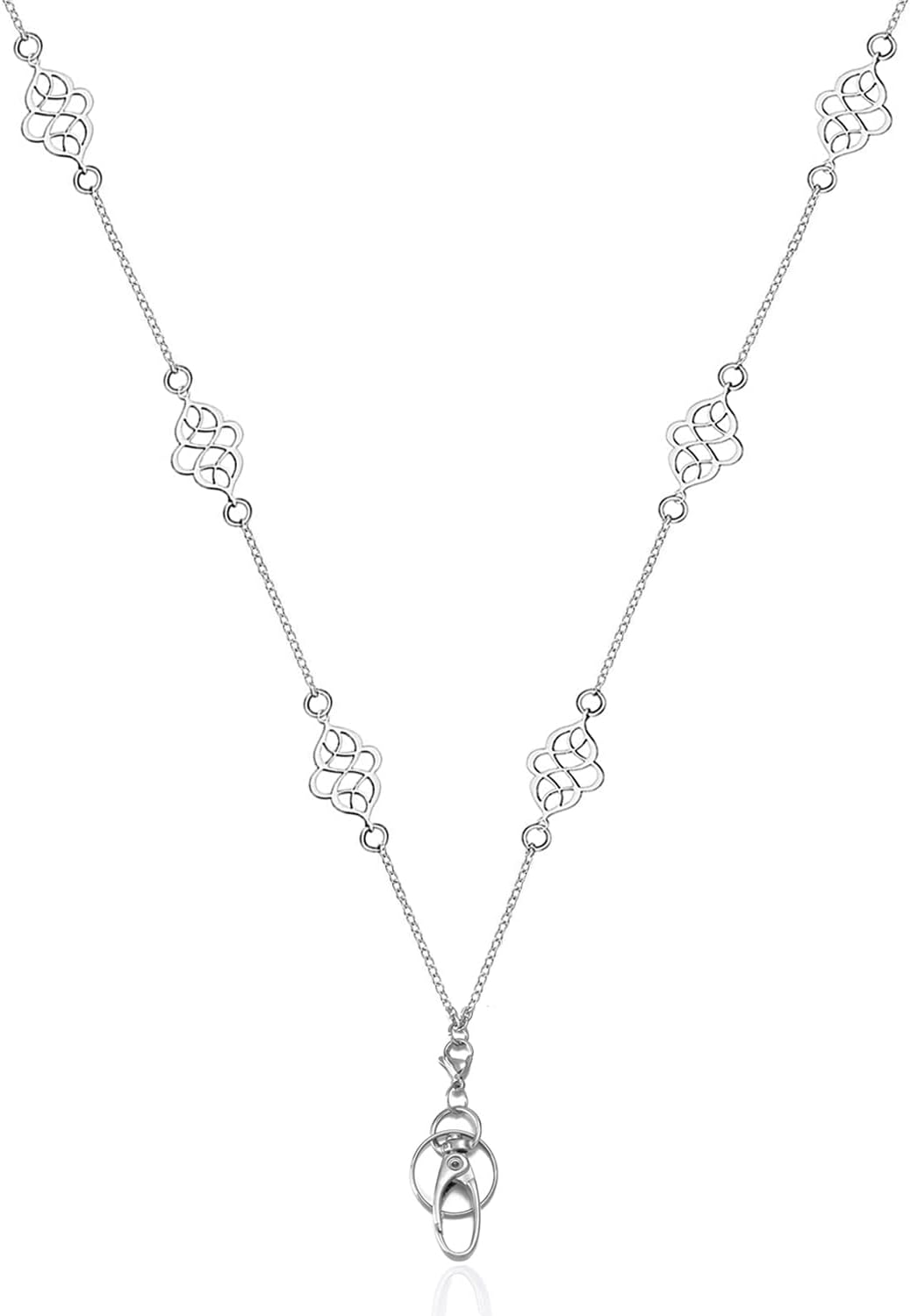 Women's Fashion Lanyard Necklace Chain Lanyard Super Strong for Keys Badge Holder