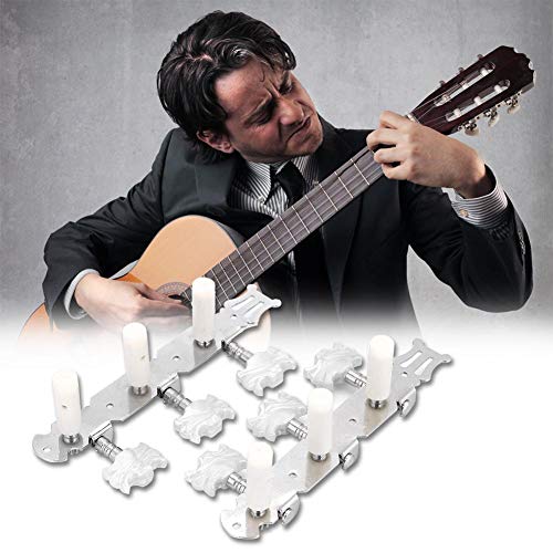 Dilwe 3 + 3 Chevilles de Guitare Classique, Tuning Pegs têtes de Machine Accessoire pour Guitare Classique - Les Beatles, Paul McCartney, John Lennon, RIngo Starr, George Harrison Dilwe 3 + 3 Chevilles de Guitare Classique, Tuning Pegs têtes de Machine Accessoire pour Guitare Classique – Image 5
