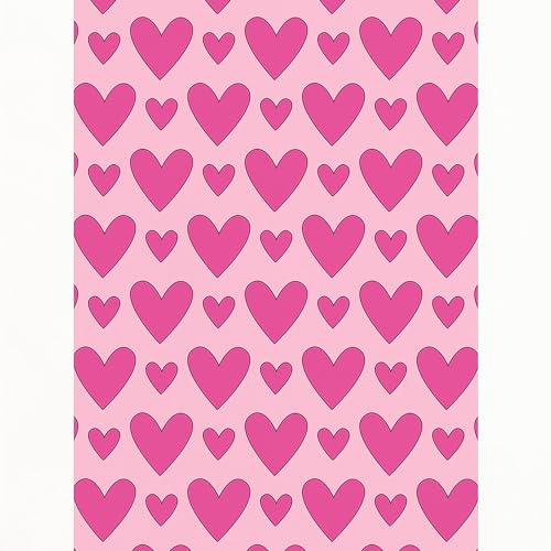 Naipes de poker tamaño estándar diseño corazones rosa miniatura 2