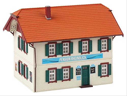 Kit de modélisme Faller FA130596 Pension Rheinblick échelle H0 pour décor ferroviaire