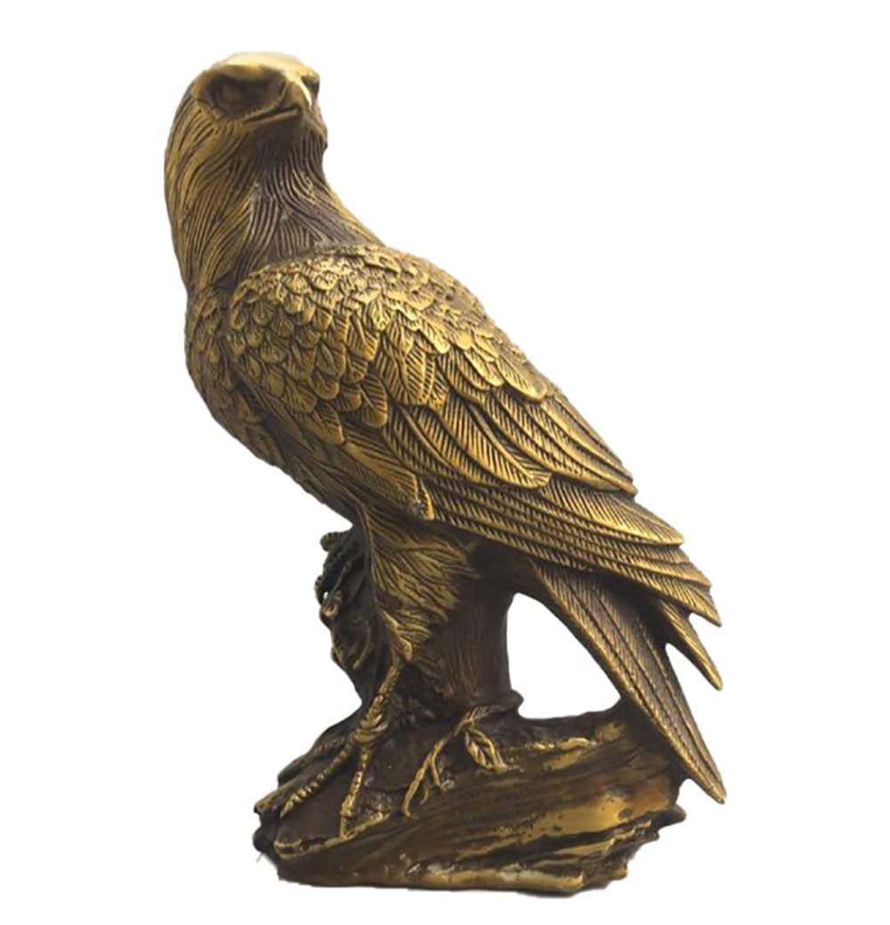 sdSDGrw statue, Copper Crafts Brass Decoration fine Bronze Statue Bird Hawk owl Eagle Sculpture