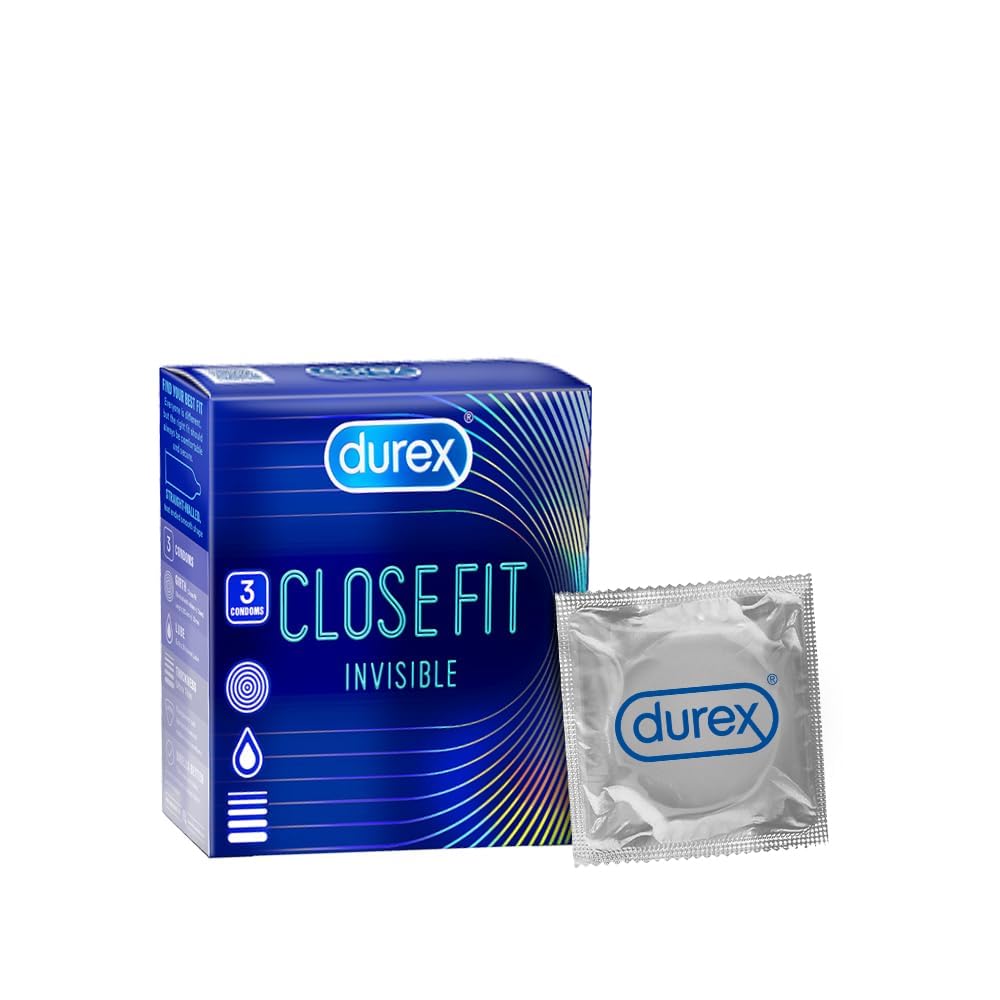 Durex Invisible Close Fit - Pack of 3 Condoms-image-2
