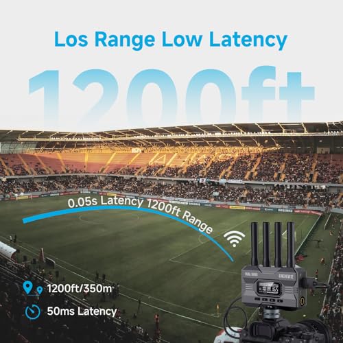 Image of Accsoon CineEye Video Transmitter, 5G Wireless Live Transmission to 4 Devices, 1080p WiFi HDMI, 100 Meter Range, Supports Android & iOS, RGB, 3D LUT Loading, Incredibly Low Latency - Grey (CineEye)