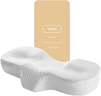 Vista 1 de Contour Memory Foam Pillow Cervical Pillow for Neck Pain Relief Ergonomic Pillow for Sleeping Orthopedic Neck Pillow with Washable Cover Bed Pillows