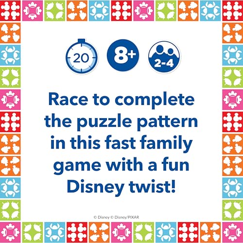 Image of Disney Puzzle Blitz, Puzzle Game, Board Games for Family Night, 8+