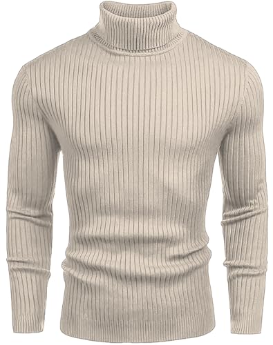 Image of NORTHWIND Men's High Turtle Neck Cotton T-Shirt