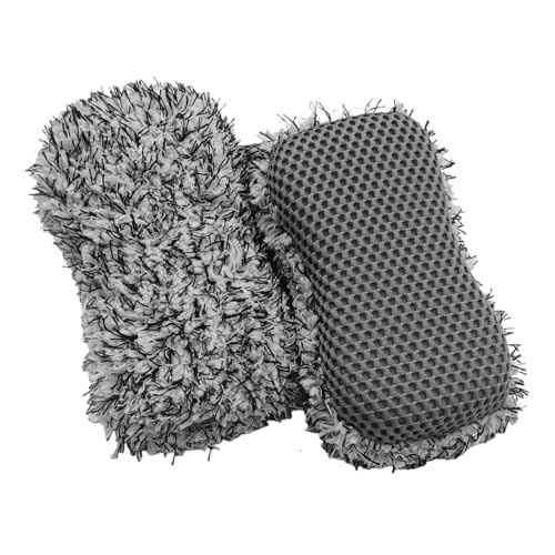 Paños de Limpieza para vehículos: Almohadillas de Microfibra, toallita Segura para Cuero, Herramienta para el Cuidado del Interior Exterior | eficiente de Mantenimiento de Detalles de au - imagen 6