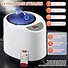 X-Vcak Upgraded Sauna Box for Relaxation, Detoxification, Portable Sauna for Home with Steamer, Remote Control, Folding Chair, 9 Levels, 2.6’ x 2.6’ x 5.9’ #5