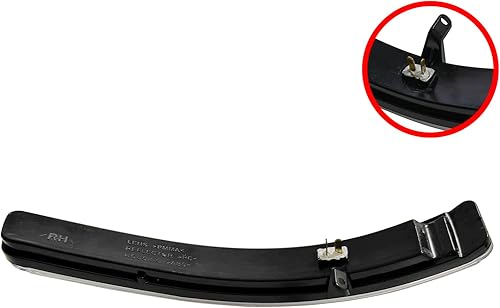 Miniatura 9 de Luz intermitente para espejo derecho, compatible con Ford Explorer 2011-2019, luces indicadoras LED laterales que sustituyen a BB5Z-13B374-A