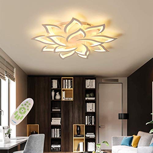 Plafonnier LED dimmable pour en finir avec la lumière agressive du salon
