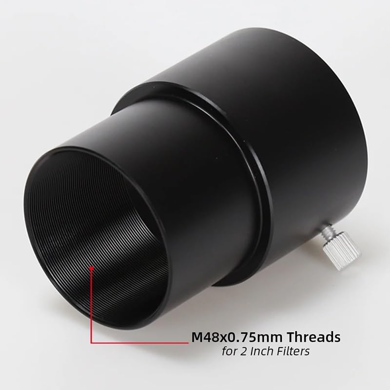 Tubo de extensión para telescopio de 2 pulgadas: Solución al enfoque corto de 40 mm 6